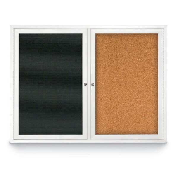 Corkboard, Buff/Black, 18" x 24"